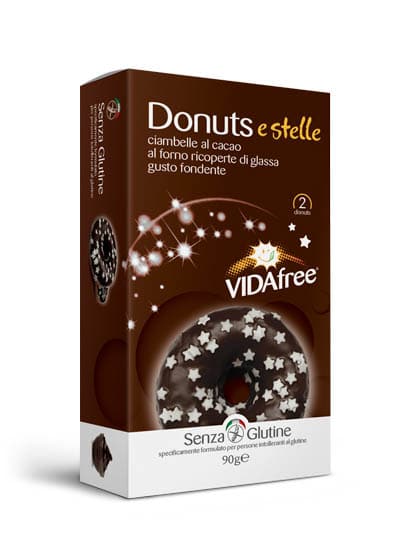 Vidafree donuts e stelle 90 g