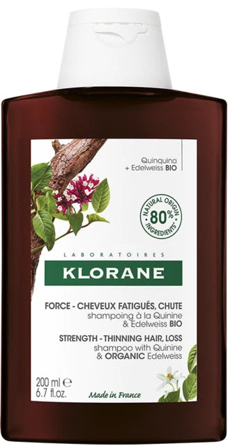 Klorane shampoo chinina-stella alpina bio 200 ml