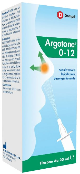 Argotone 0-12 spray nasale 20 ml