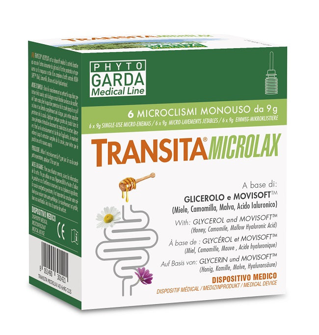 Transita microlax adulti 6 microclismi da 9 g