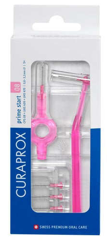 Curaprox cps 08 scovolino prime start 08 pink 5 pezzi