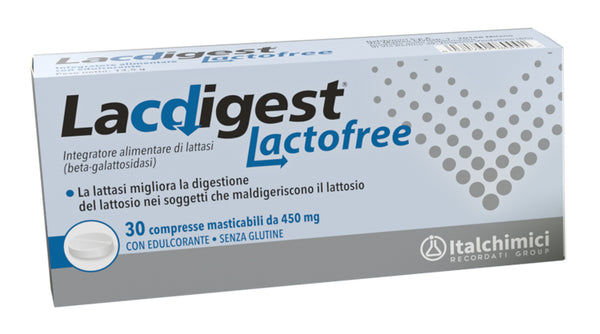 Lacdigest lactofree 30 compresse masticabili