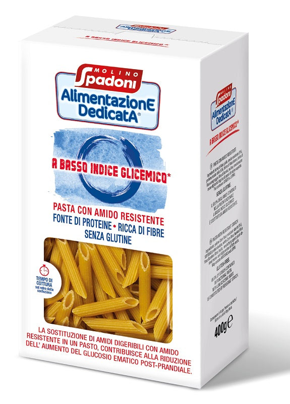 Alimentazione dedicata penne basso indice glicemico senza glutine 400 g