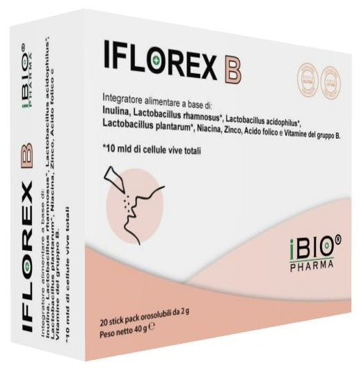 Iflorex b 20 stickpack da 2 g