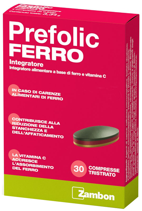 Prefolic ferro 30 compresse