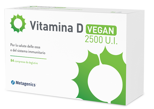 Vitamina d 2500 ui vegan 84 compresse