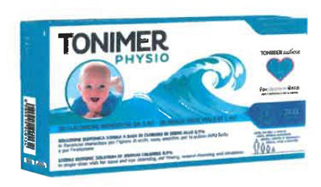 Tonimer physio monodose soluzione isotonica multifunzione a base di cloruro di sodio 0,9% 20 flaconcini 5 ml promo