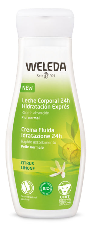 Crema fluida idrat 24h limone 200 ml