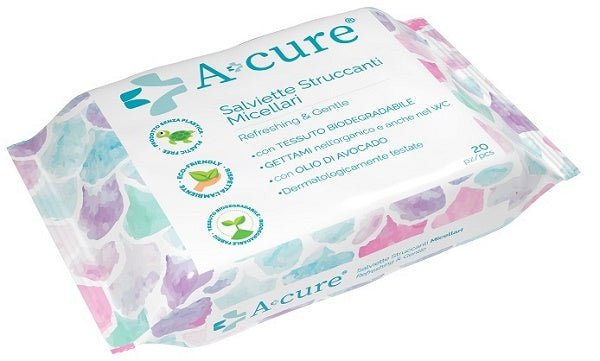 A+cure struccante micellare pocket maxi 20 salviette