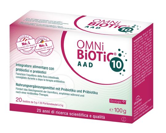 Omni biotic 10 aad 20 bustine da 5 g