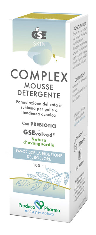 Gse skin complex mousse detergente pelle a tendenza acneica 100 ml