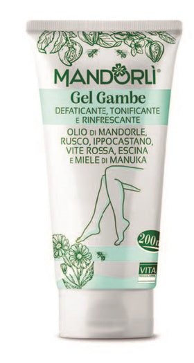 Mandorli gel gambe defaticante tonificante e rinfrescante 200 ml