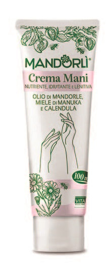 Mandorli crema mani nutriente idratante e lenitiva 100 ml