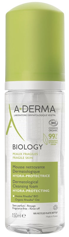 Aderma a-d biology schiuma detergente 150 ml