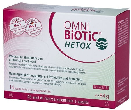 Omni biotic hetox 14 bustine da 6 g