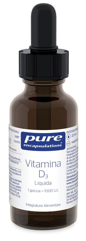 Pure encapsulations vitamina d3 liquida 22,5 ml