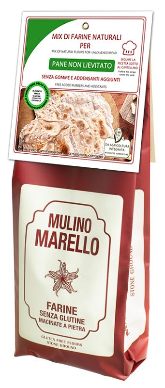 Mix farine naturali pane non lievitato 500 g