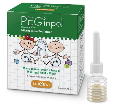 Peginpol microclisma ped 6 microclismi da 6 g