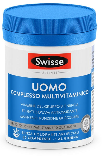 Swisse multivitaminico uomo 30 compresse