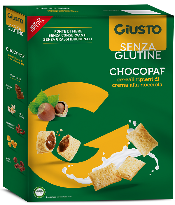 Giusto senza glutine chocopaf 300 g