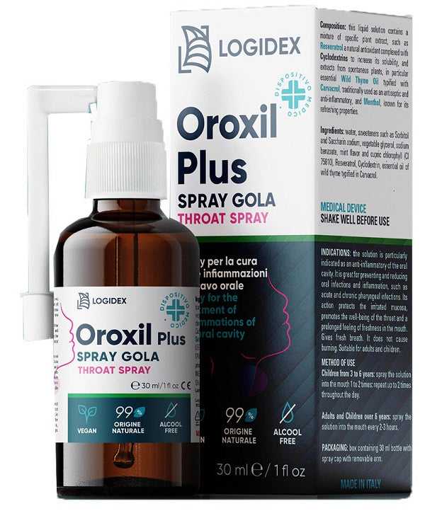 Spray gola oxoril plus 50 ml