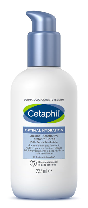 Cetaphil optimal hydration lozione idratante ricostitutiva idratante corpo 237 ml