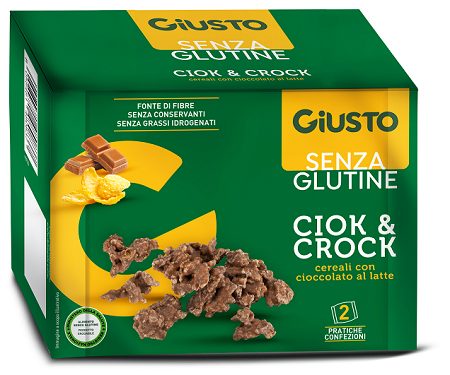 Giusto senza glutine ciock & crock latte 125 g