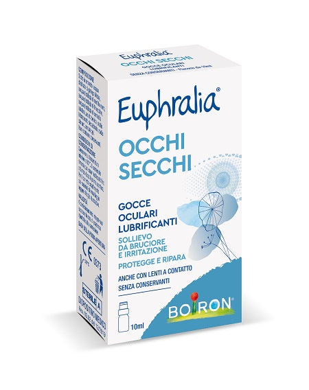 Gocce ocualri lubrificanti euphralia occhi secchi 10 ml