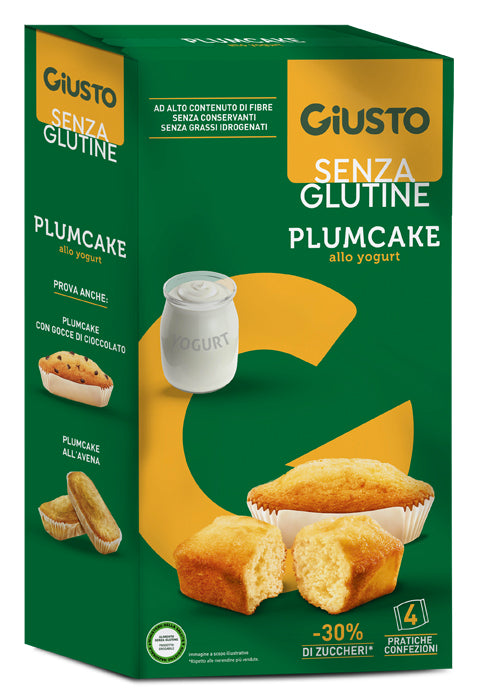 Giusto senza glutine plumcake yogurt 160 g