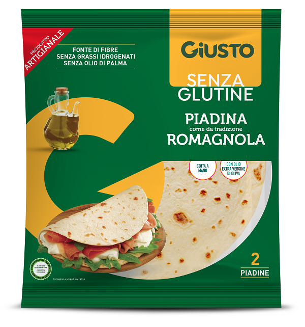 Giusto senza glutine piadina 220 g