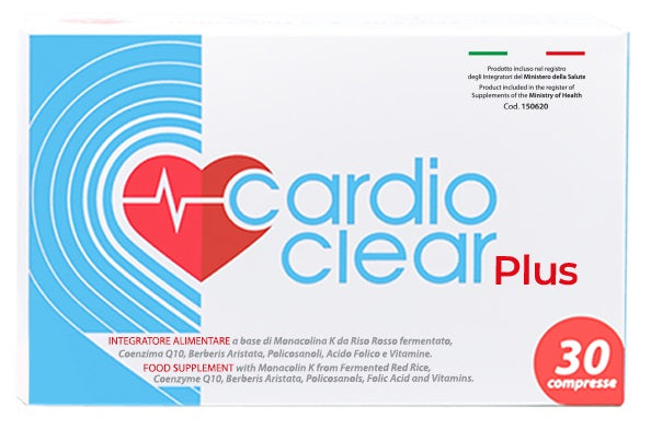 Cardioclear plus 30 compresse