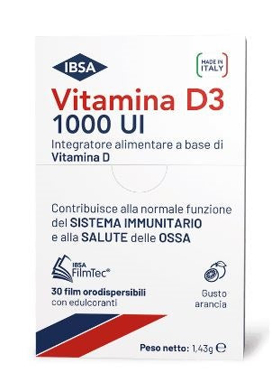 Vitamina d3 ibsa 1000ui 30 film orodispersibili