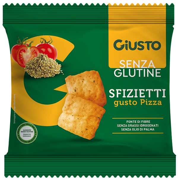 Giusto senza glutine sfizietti pizza 40 g