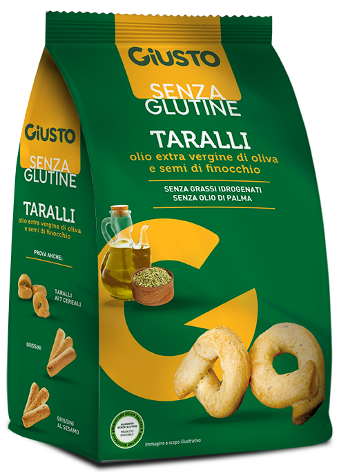 Giusto senza glutine taralli finocchio 175 g