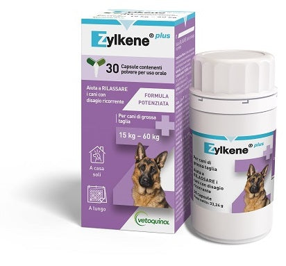 Zylkene plus cani 15-60 kg 30 capsule