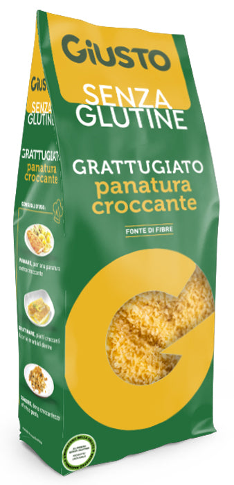 Giusto senza glutine grattugiato panatura croccante 200 g