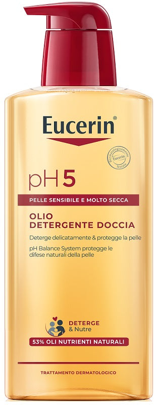 Eucerin pelli sensibili olio doccia 400 ml