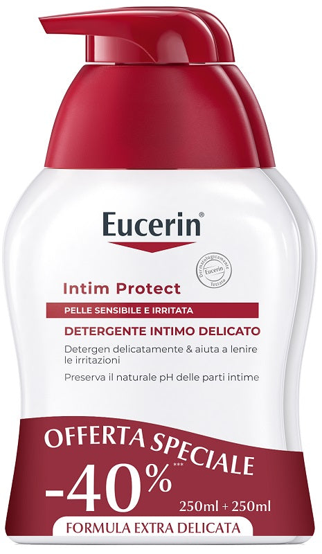 Eucerin bipacco ph5 detergente intimo 250 ml + 250 ml