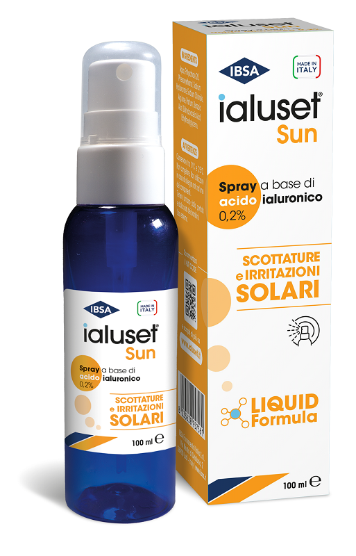 Ialuset sun scottature e irritazioni solari spray 100 ml