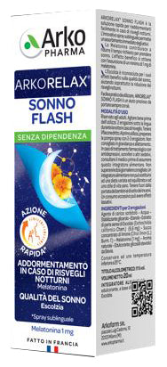 Arkorelax flash sonno spray 20 g