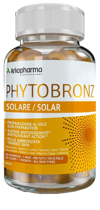 Phytobronz solare 60 gummies