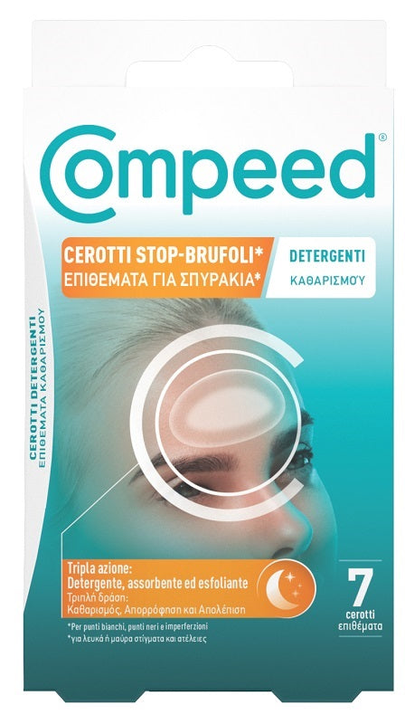 Compeed cerotti stop brufoli detergenti 7 pezzi