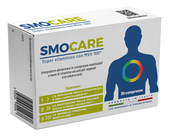 Smocare super vitaminico con mvit 100 30 compresse