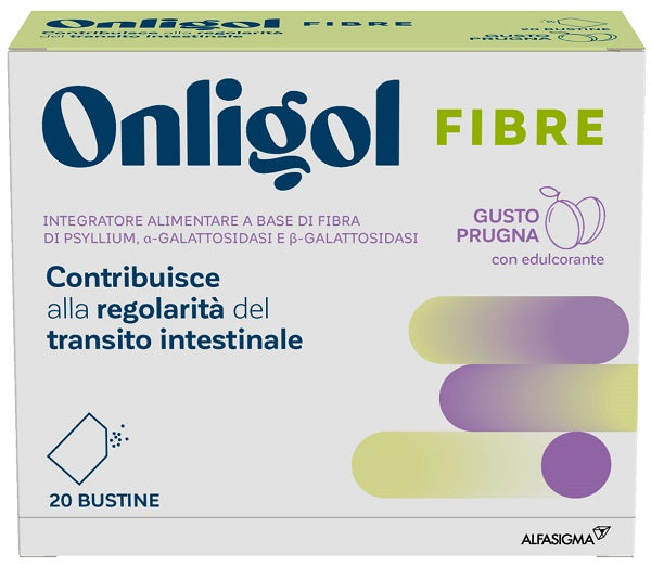 Onligol fibre prugna 20 bustine