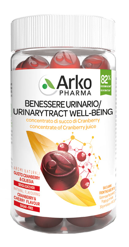 Arkogummies cranberry 60 gommose