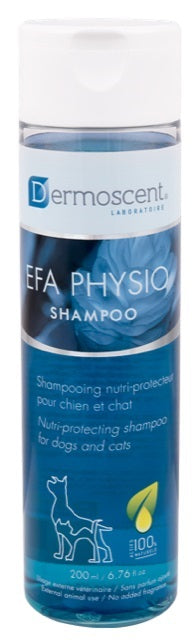 Dermoscent efa physio shampoo for dogs and cats 200 ml