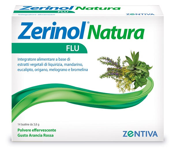 Zerinol natura flu 14 bustine