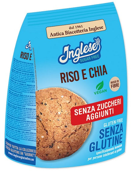 Inglese biscotti griso e chia senza zuccheri aggiunti 200 g