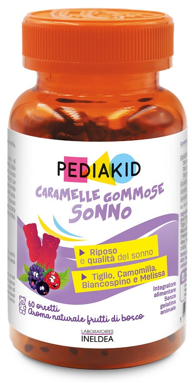 Pediakid caramelle gommose sonno 60 orsetti