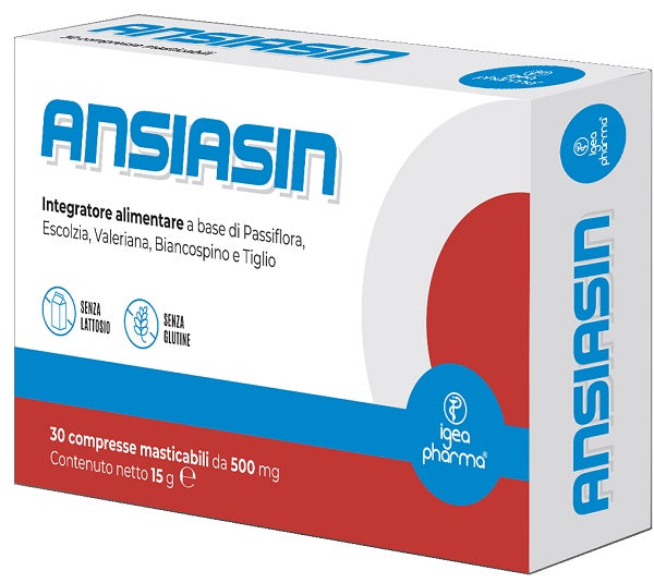 Ansiasin 30 compresse masticabili